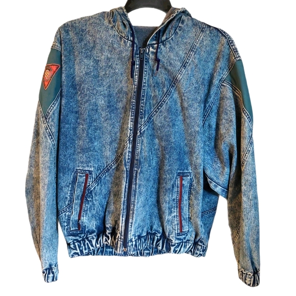 Levi's Sport 90s Vintage Acid Wash Denim Jacket